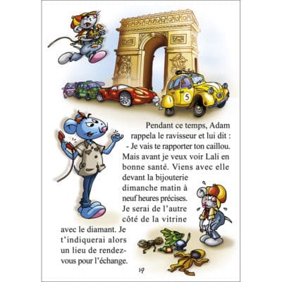 Page intérieure de La Petite Souris à Paris