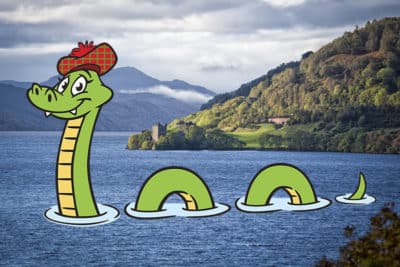 Nessie le monstre du Loch Ness