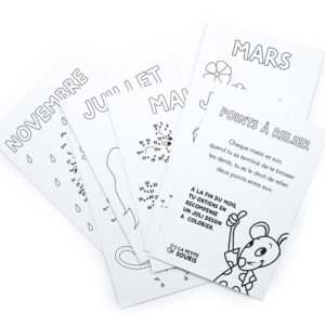 Cartes de suivi de brossage des dents