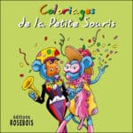 Coloriages de la Petite Souris au carnaval