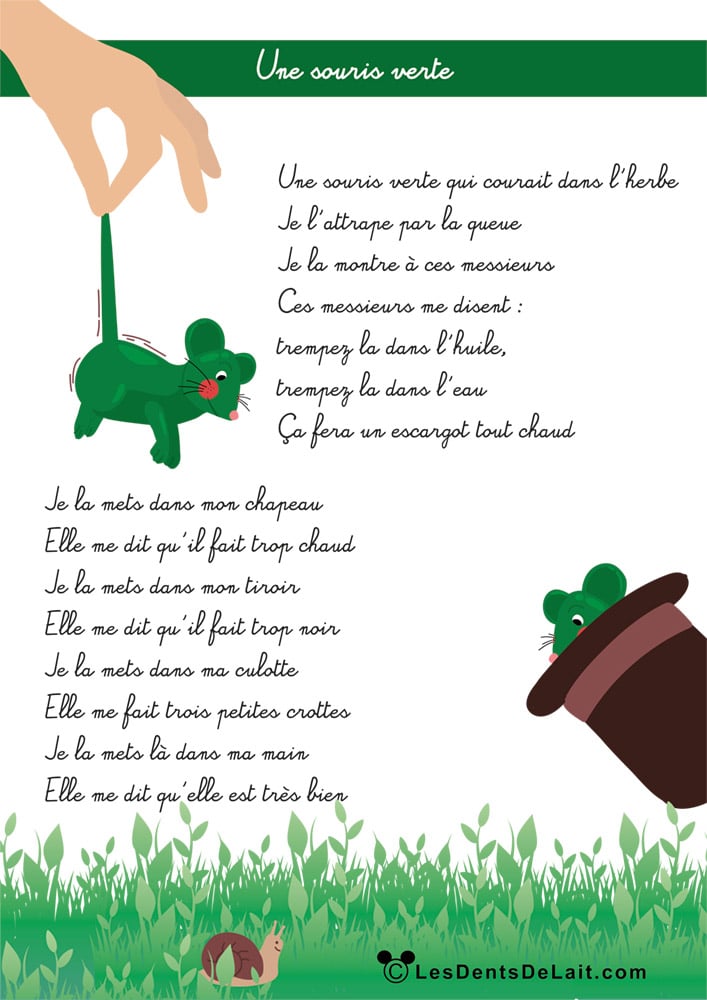 Une Souris Verte Piano Do Re Mi Une Souris Verte Paroles - Calvin Tristan