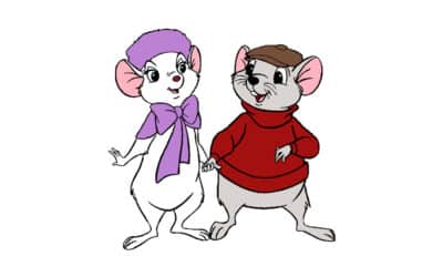 Bernard et Bianca les souris du dessins animé