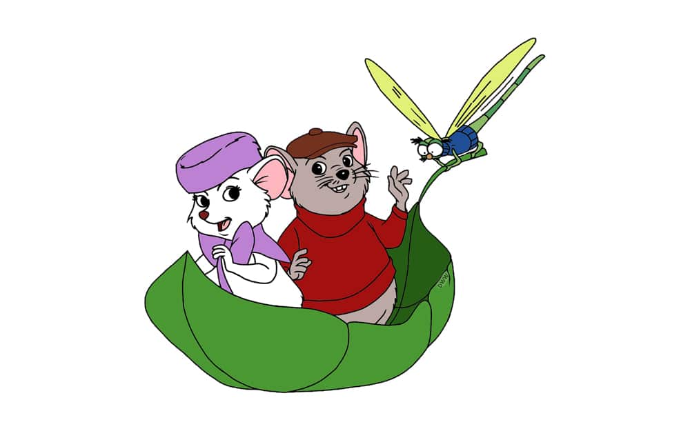 En savoir plus sur les célèbres souris Bernard et Bianca