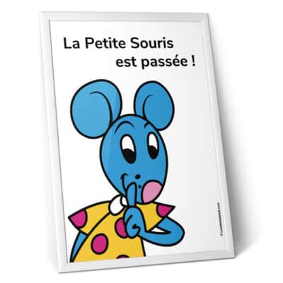 Affiche souris personnalisable