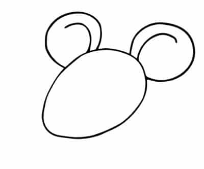 Etape 3 dessiner petite souris