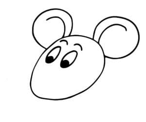 Etape 6 dessiner petite souris