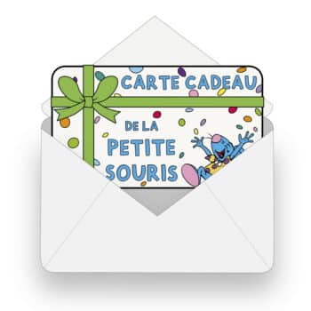 Carte cadeau pour enfant dans une enveloppe