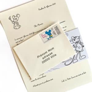 Lettre de la Souris pour une dent qui bouge