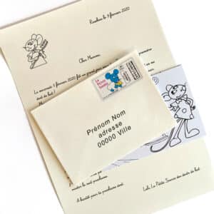 Lettre de la Petite Souris pour une dent tombée