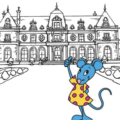 Coloriage de la Petite Souris