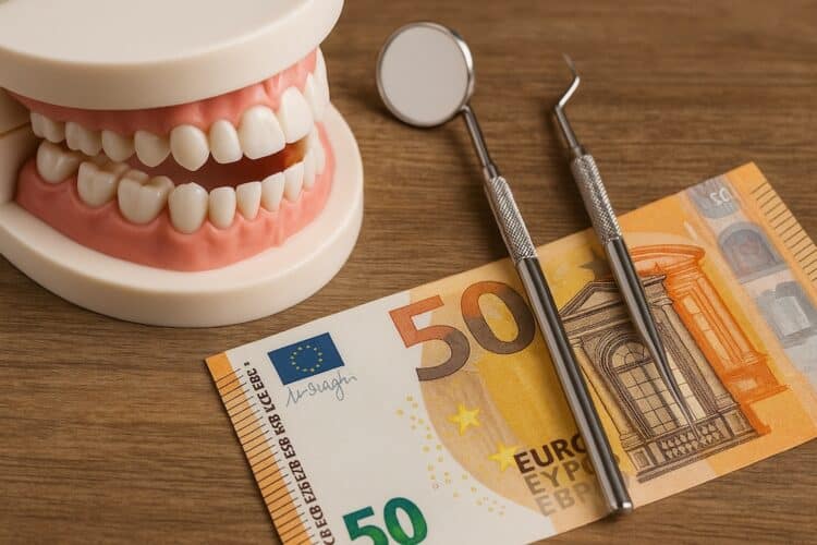Prix de revient d'un plombage dentaire