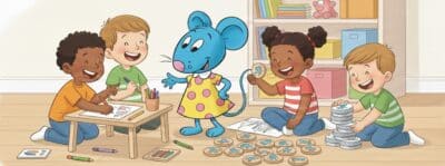 Jouer et s'amuser avec la Petite Souris