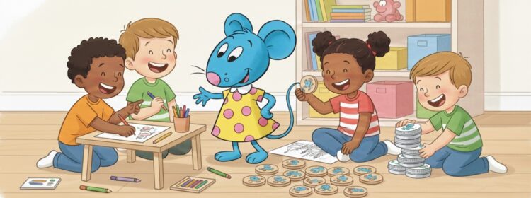 Jouer et s'amuser avec la Petite Souris